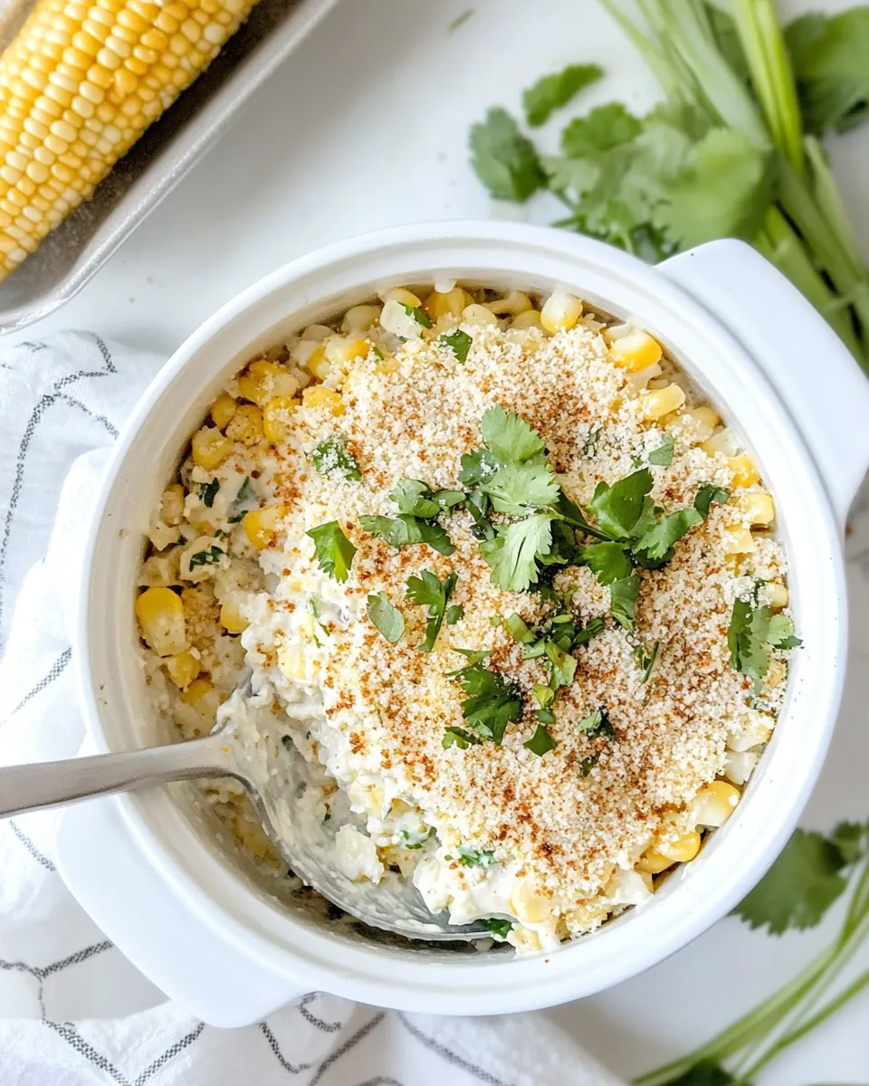 Mexican Street Corn Dip