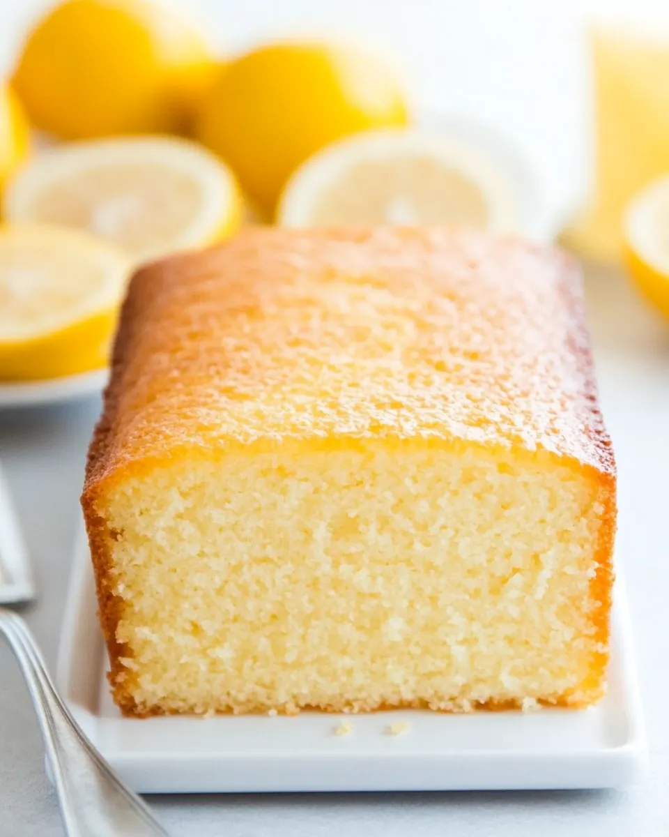 Meyer Lemon Loaf Cake