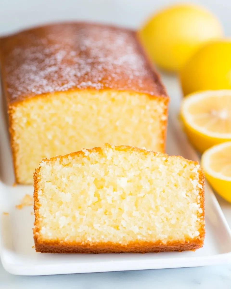 Meyer Lemon Loaf Cake