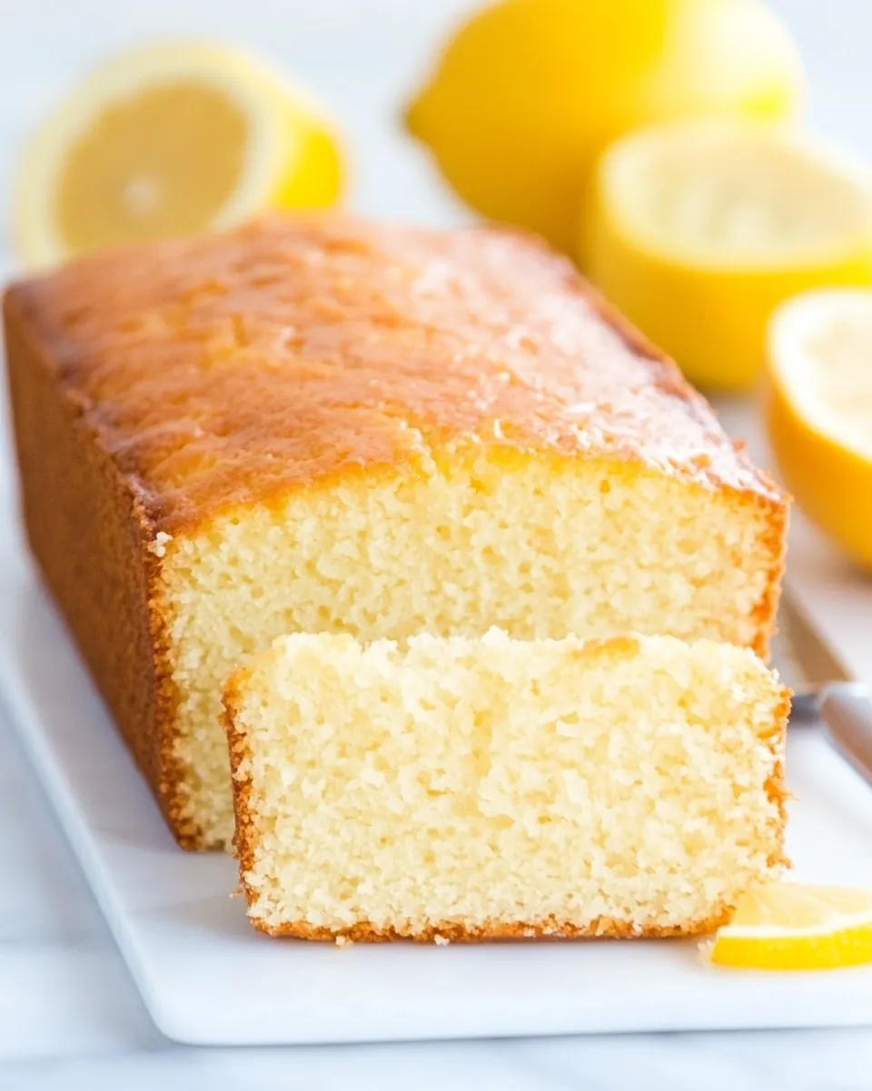 Meyer Lemon Loaf Cake
