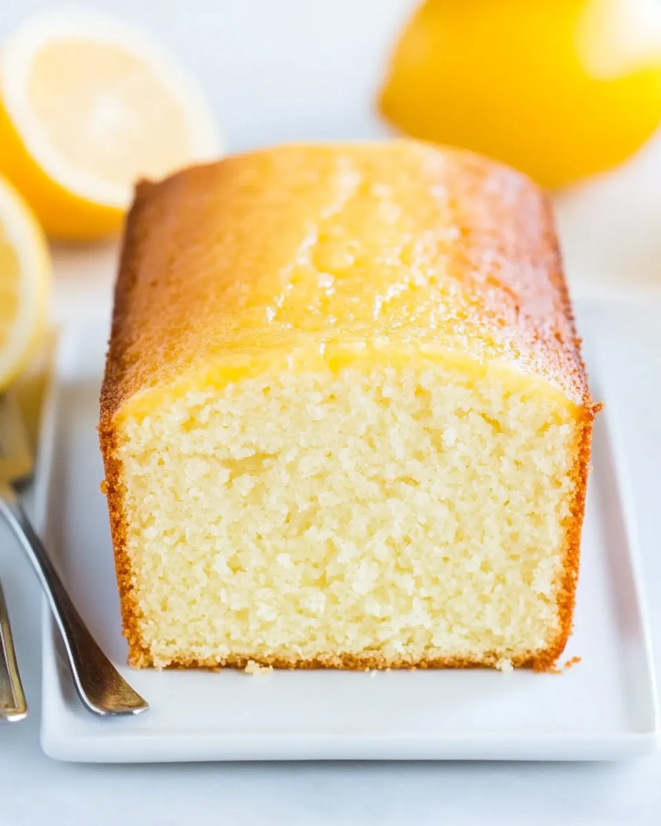 Meyer Lemon Loaf Cake
