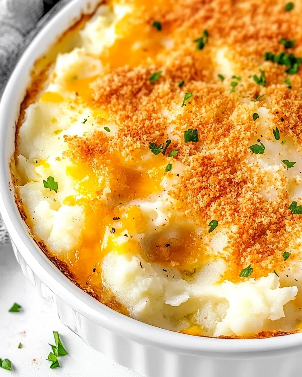 Million Dollar Mashed Potato Casserole