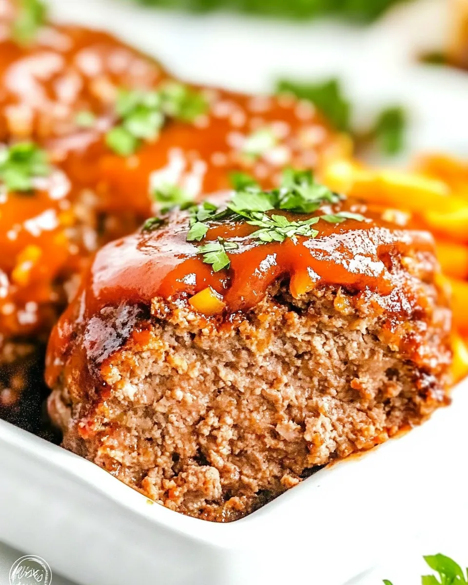 Mini BBQ Meatloaf