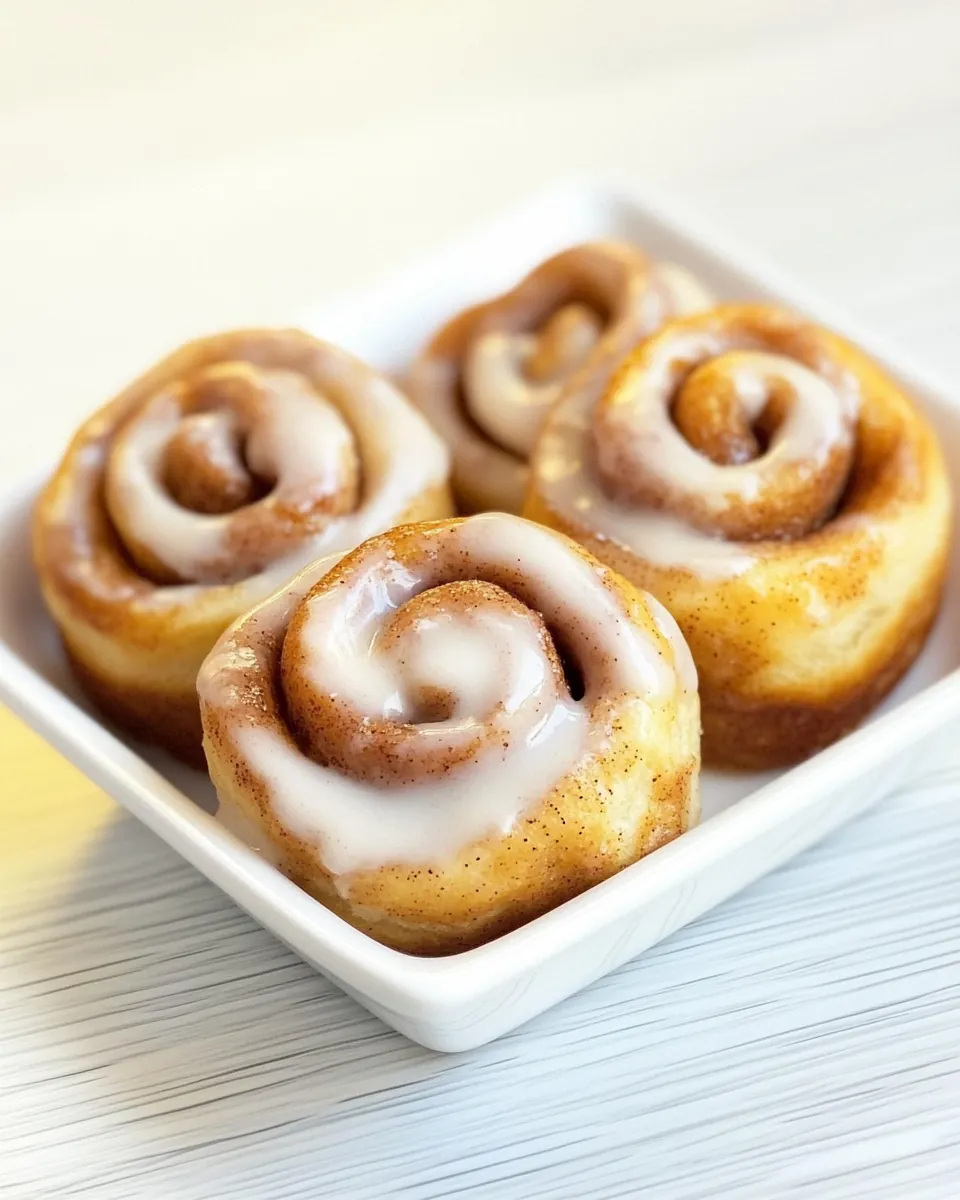 Mini Cinnamon Rolls