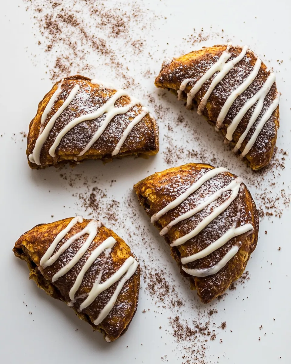 Mini Cream Cheese Stuffed Cinnamon Sugar Pumpkin Bagel Poptarts