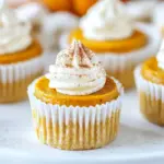 Mini Pumpkin Cheesecakes