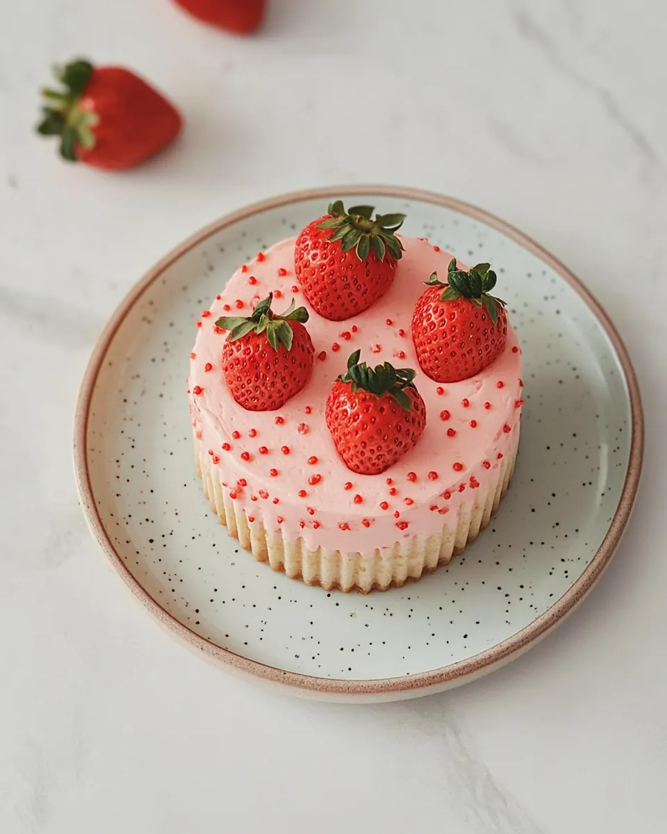 Mini Strawberry Cake