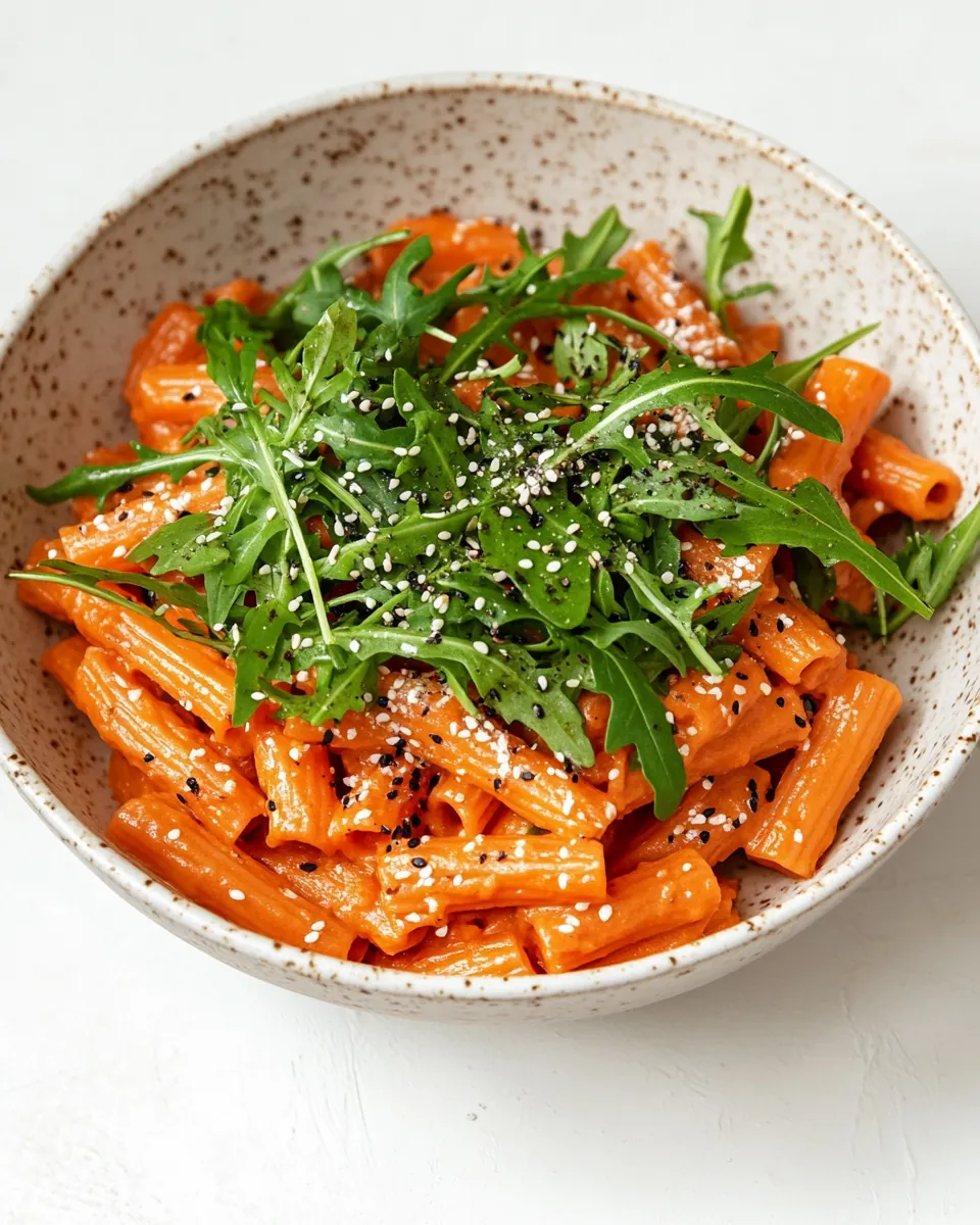 Miso Carrot Pasta