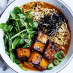 Miso Ramen with Roast Pumpkin