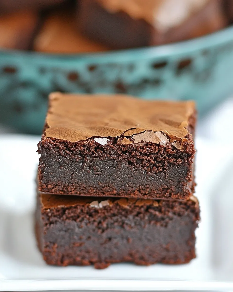 Mocha Truffle Brownies