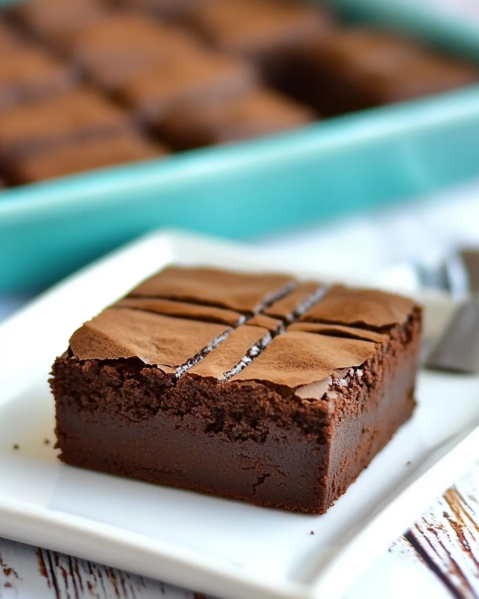 Mocha Truffle Brownies