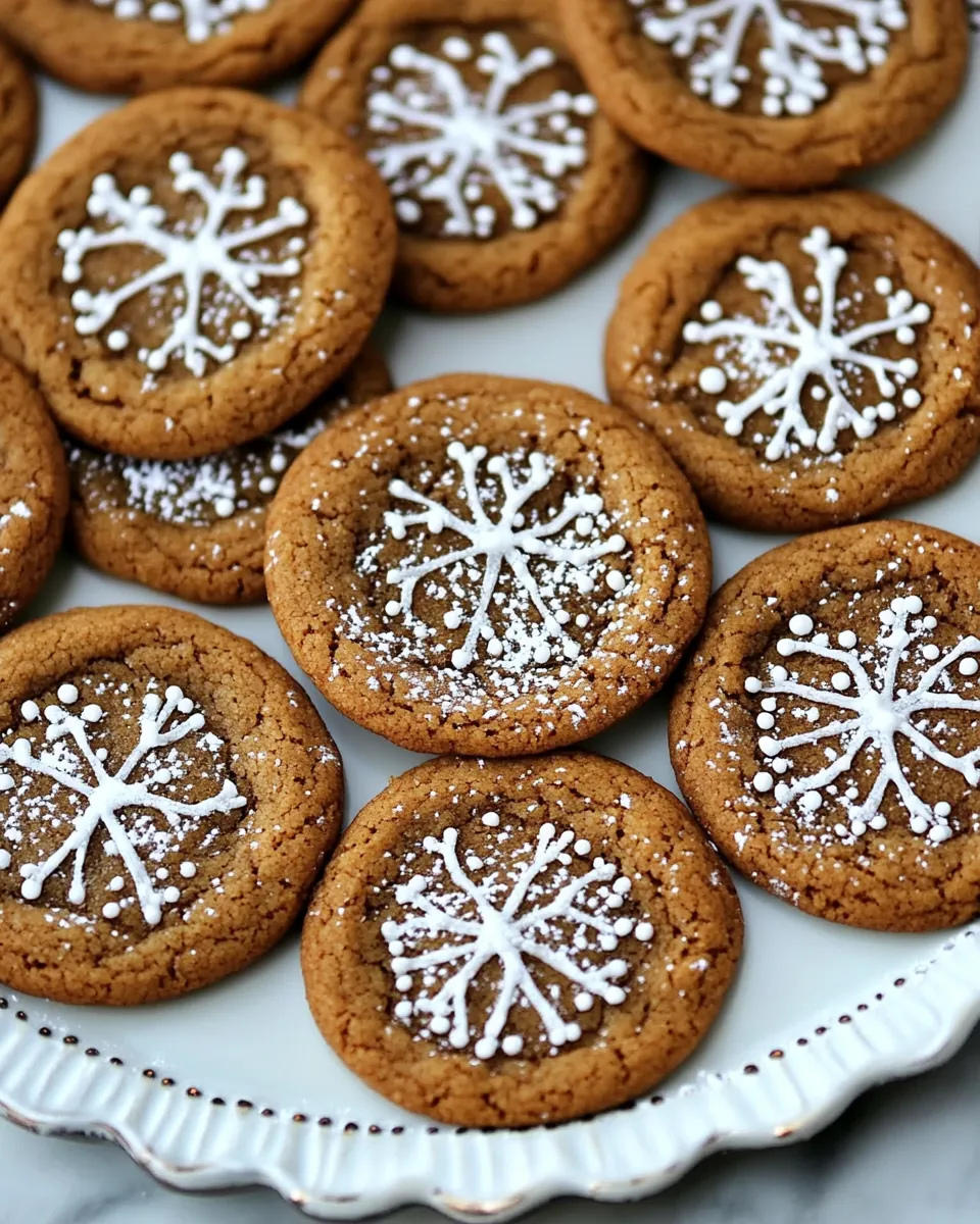 Molasses Honey Ginger Cookies