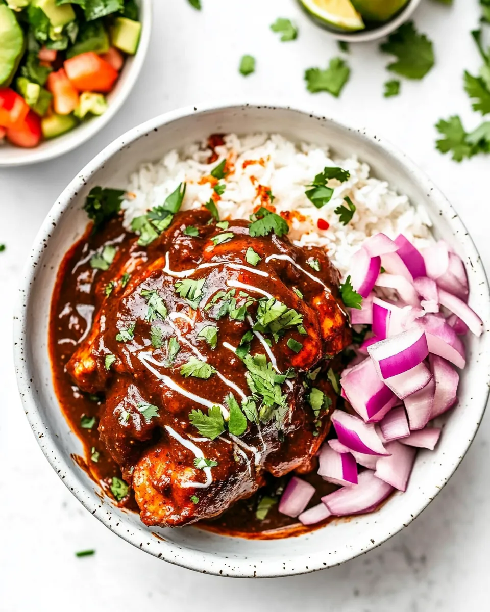 Mole Sauce with Chicken