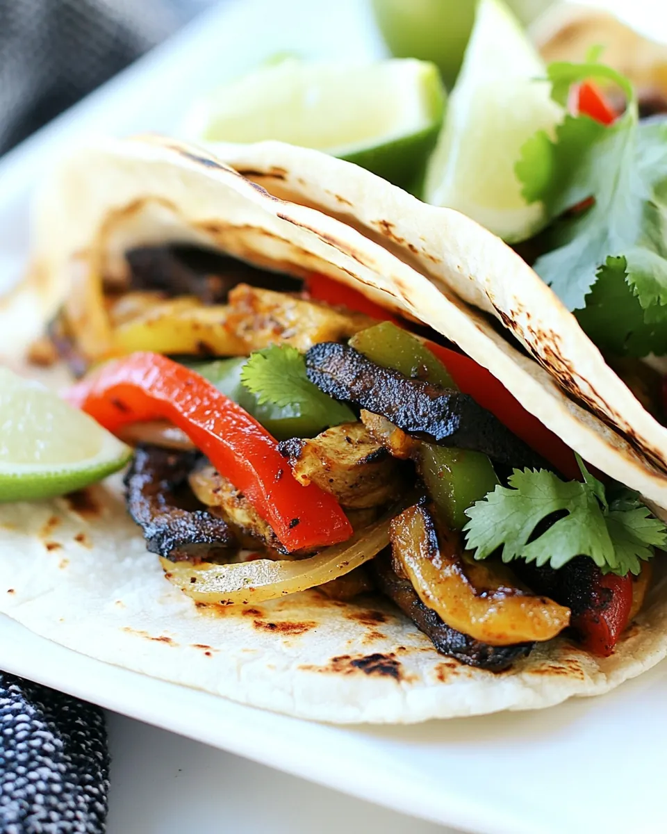 Vegetarian Fajitas