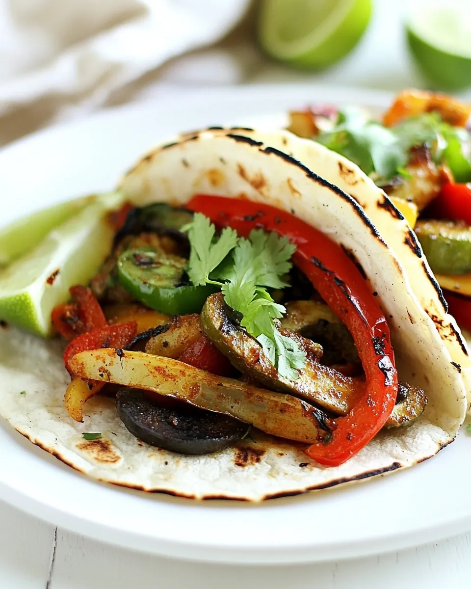 Vegetarian Fajitas