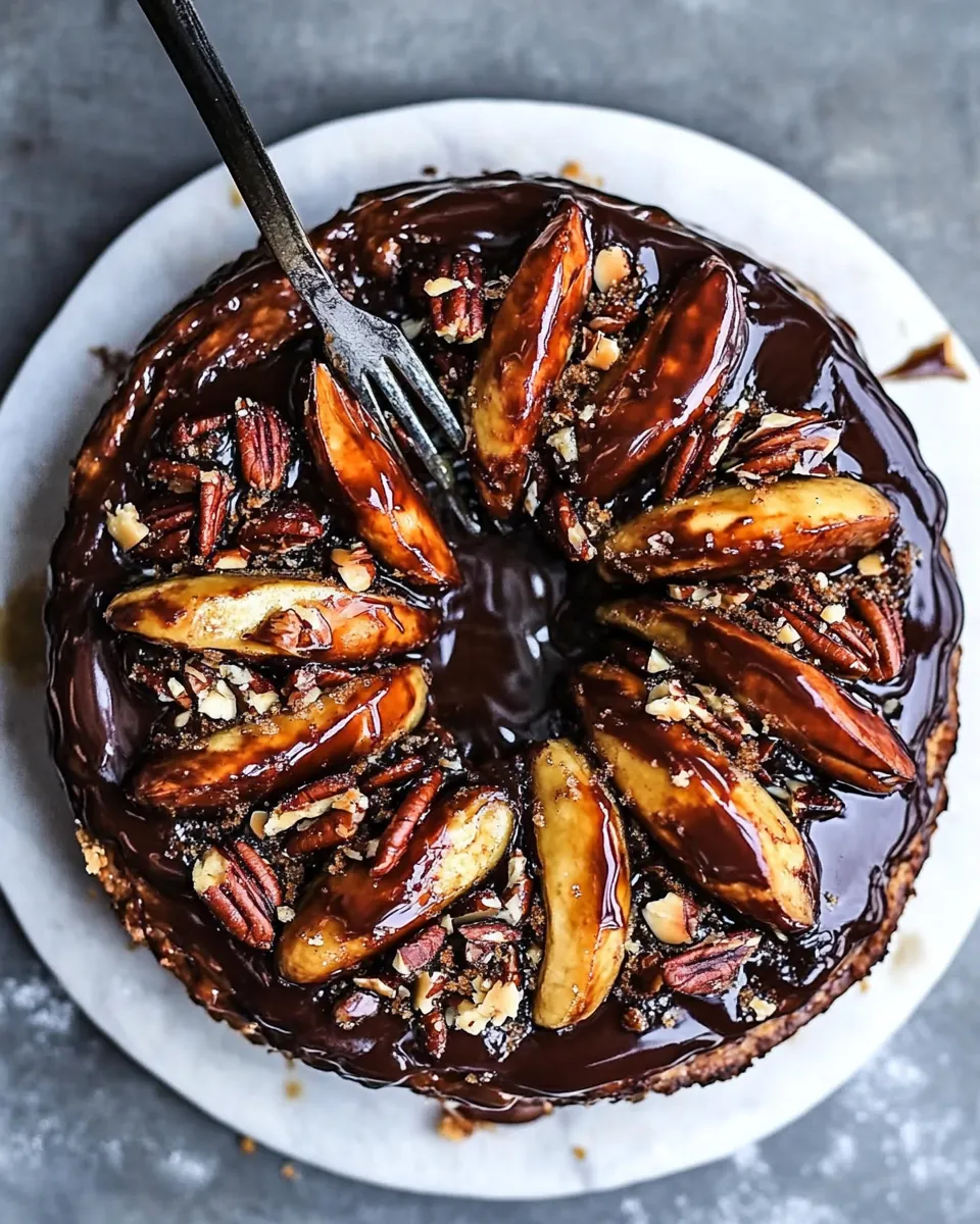 Nutella Banana Tarte Tatin Cinnamon Sugar Roasted Pumpkin Seed Hazelnut Crunch