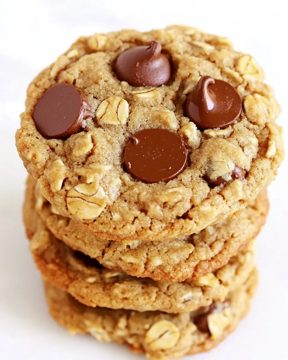 Oatmeal Peanut Butter Cup Chocolate Chip Cookies