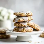 Old Fashioned Iced Brown Butter Oatmeal Cookies