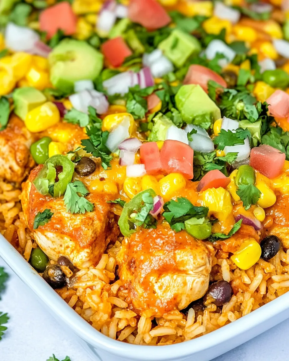 One Pan Mexican Chicken Rice