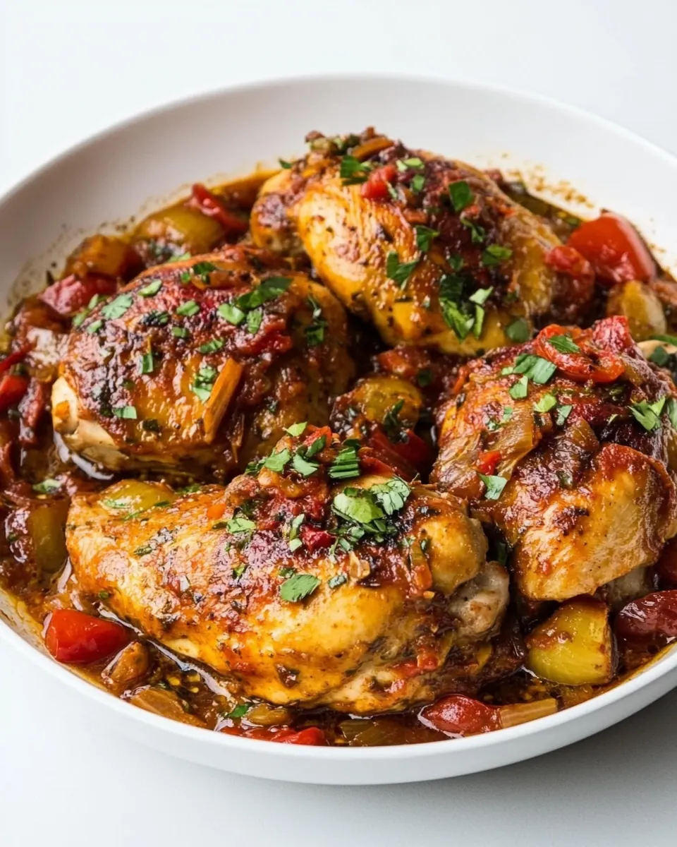 One Pan Rustic Style Italian Chicken