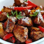 One Pot Black Pepper Chicken