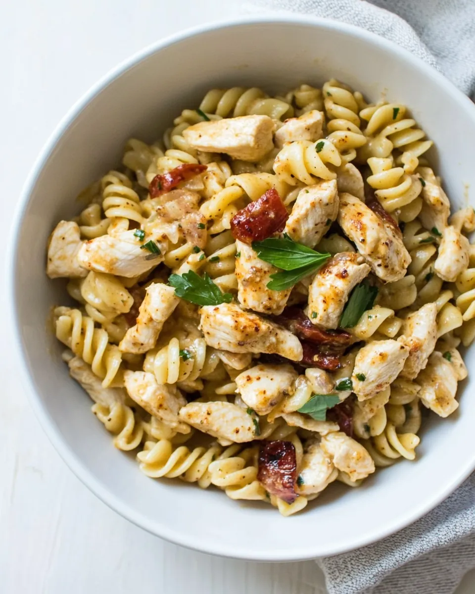 One Pot Cajun Chicken Pasta