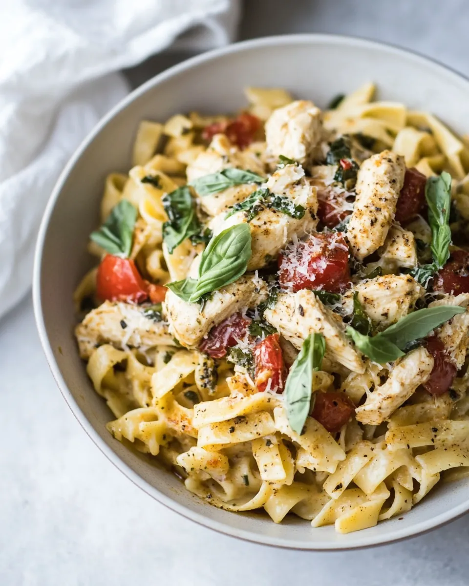 One Pot Cajun Chicken Pasta