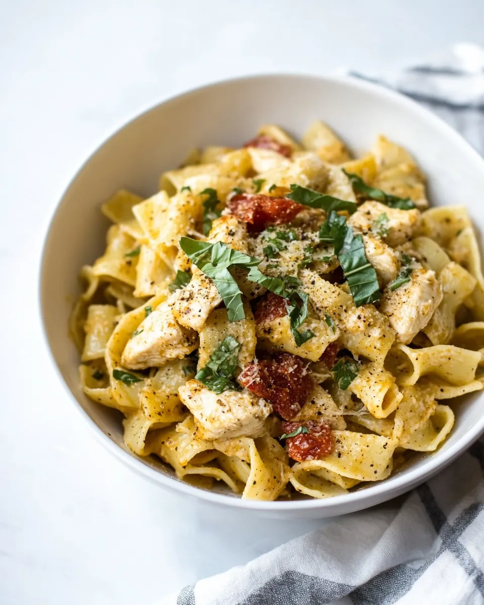 One Pot Cajun Chicken Pasta