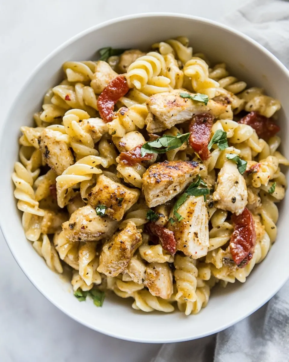 One Pot Cajun Chicken Pasta