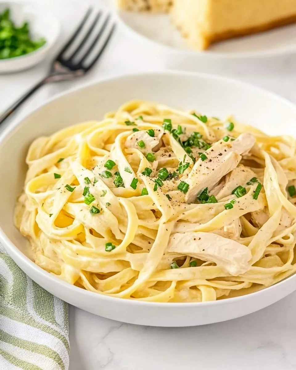 One Pot Chicken Alfredo