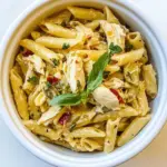 One Pot Chicken Artichoke Penne