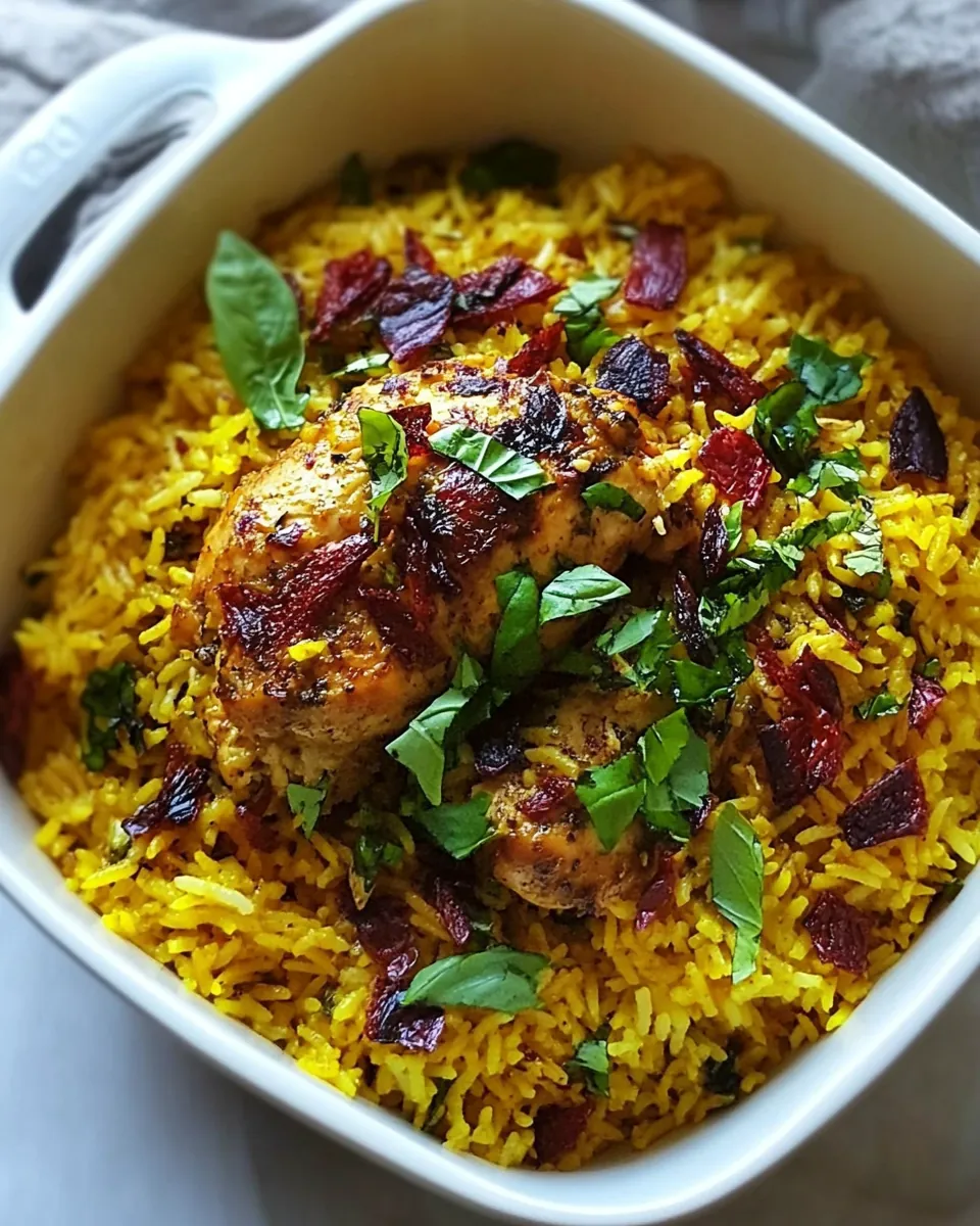 One Pot Chicken Biryani