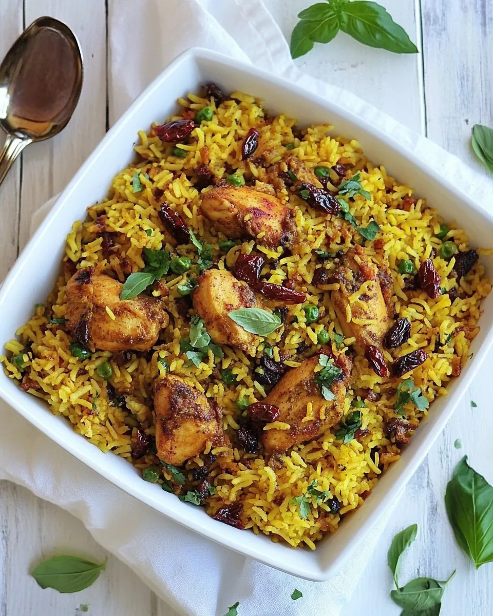 One Pot Chicken Biryani