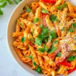 One Pot Chicken Fajita Pasta