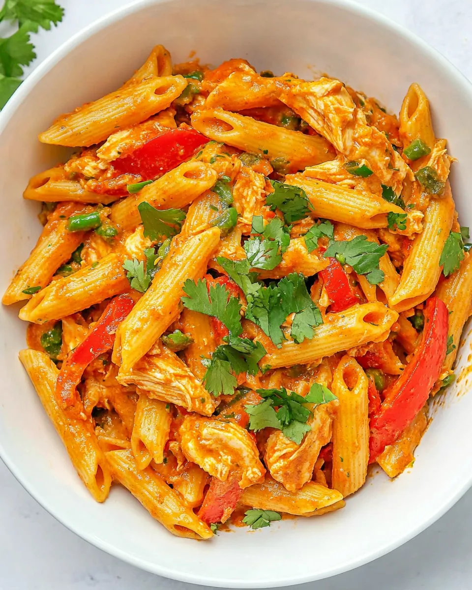 One Pot Chicken Fajita Pasta