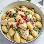 One Pot Chicken Florentine Gnocchi