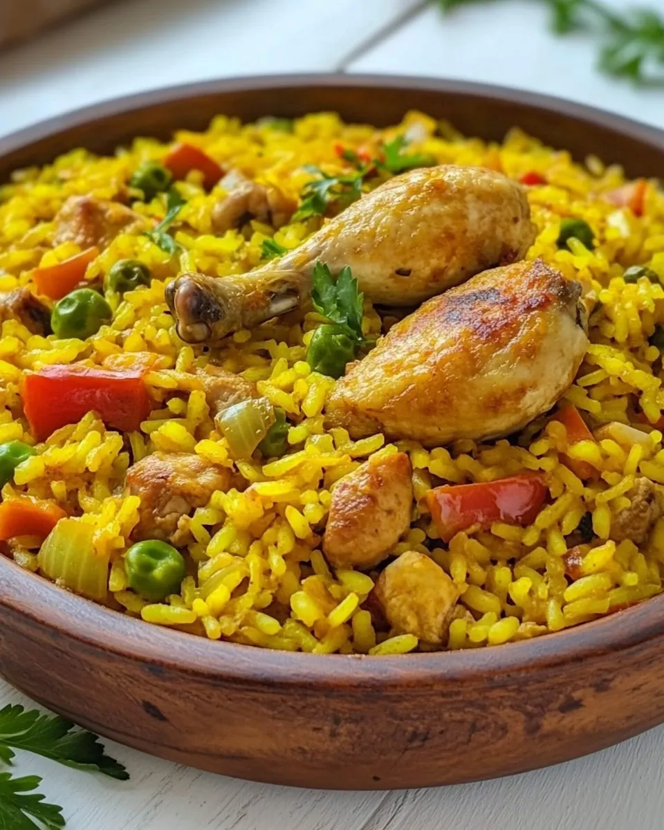 One Pot Chicken Paella