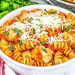 One Pot Chicken Parmesan Pasta