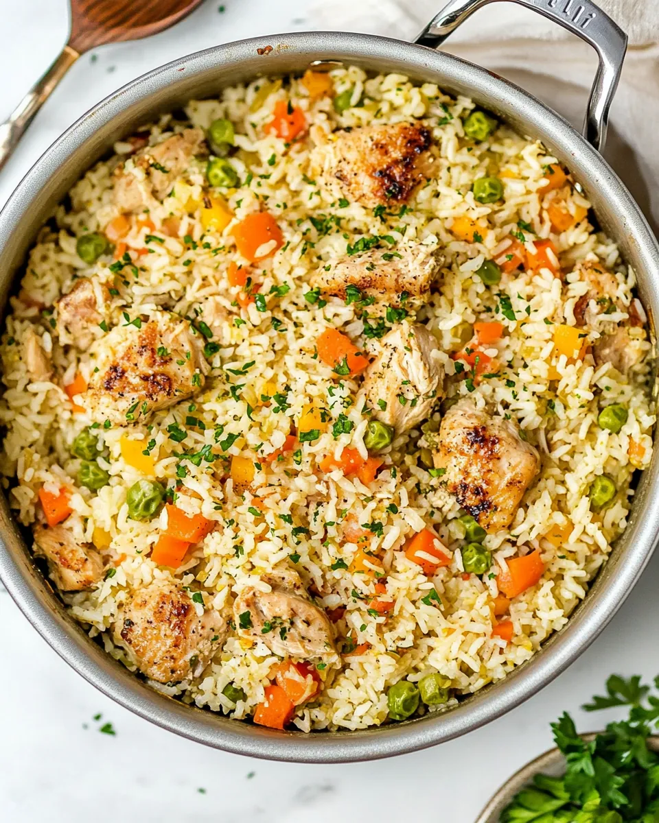 One Pot Chicken and Rice