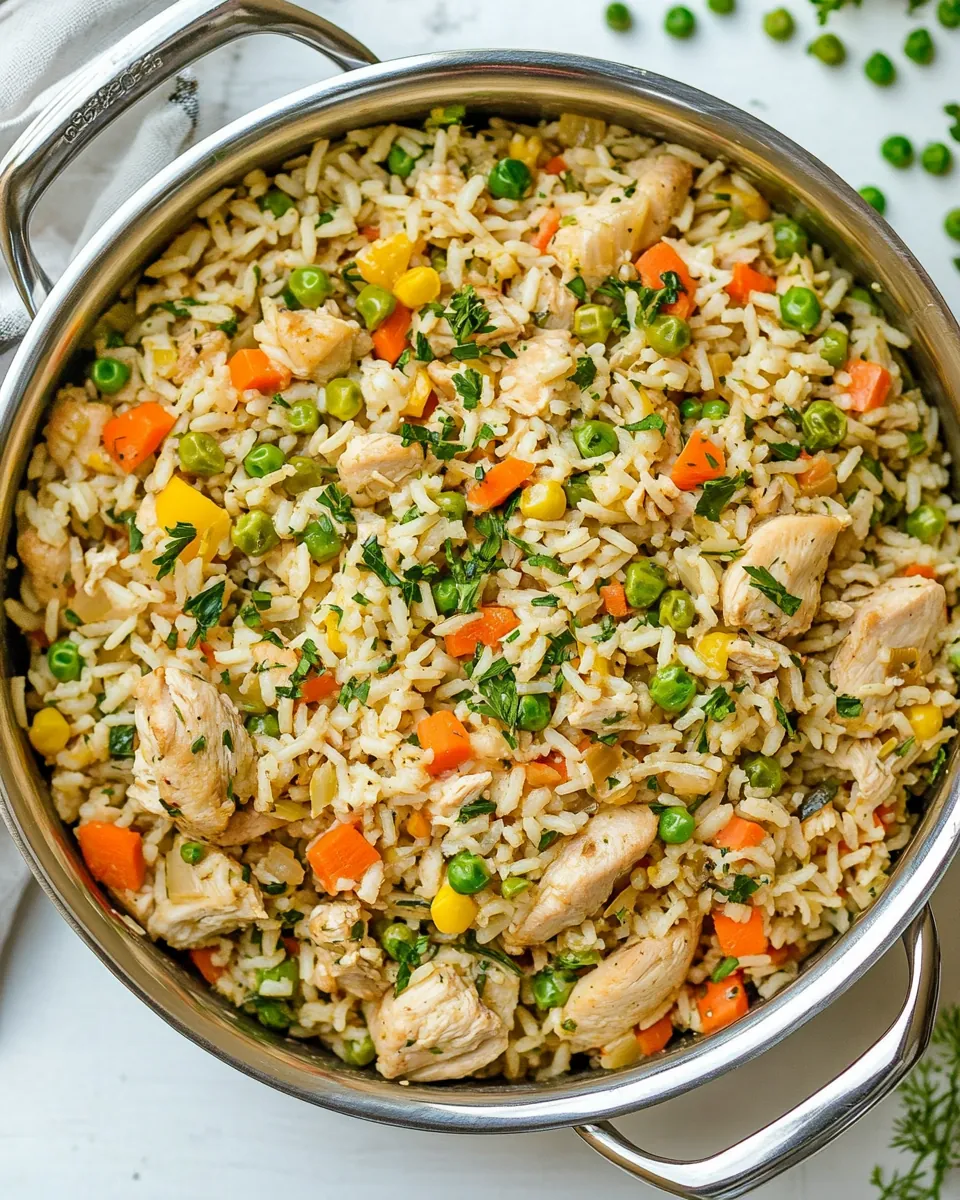 One Pot Chicken and Rice