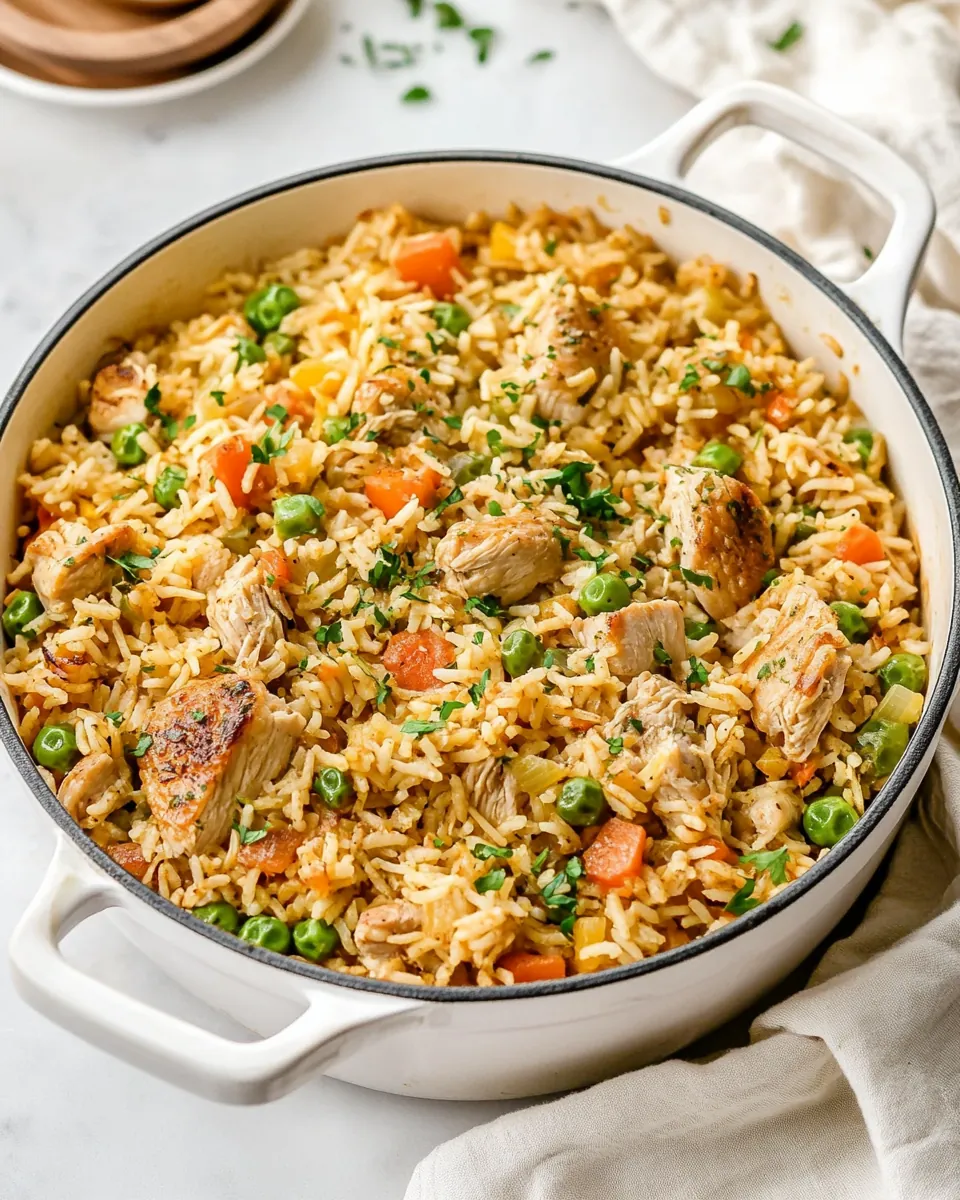One Pot Chicken and Rice