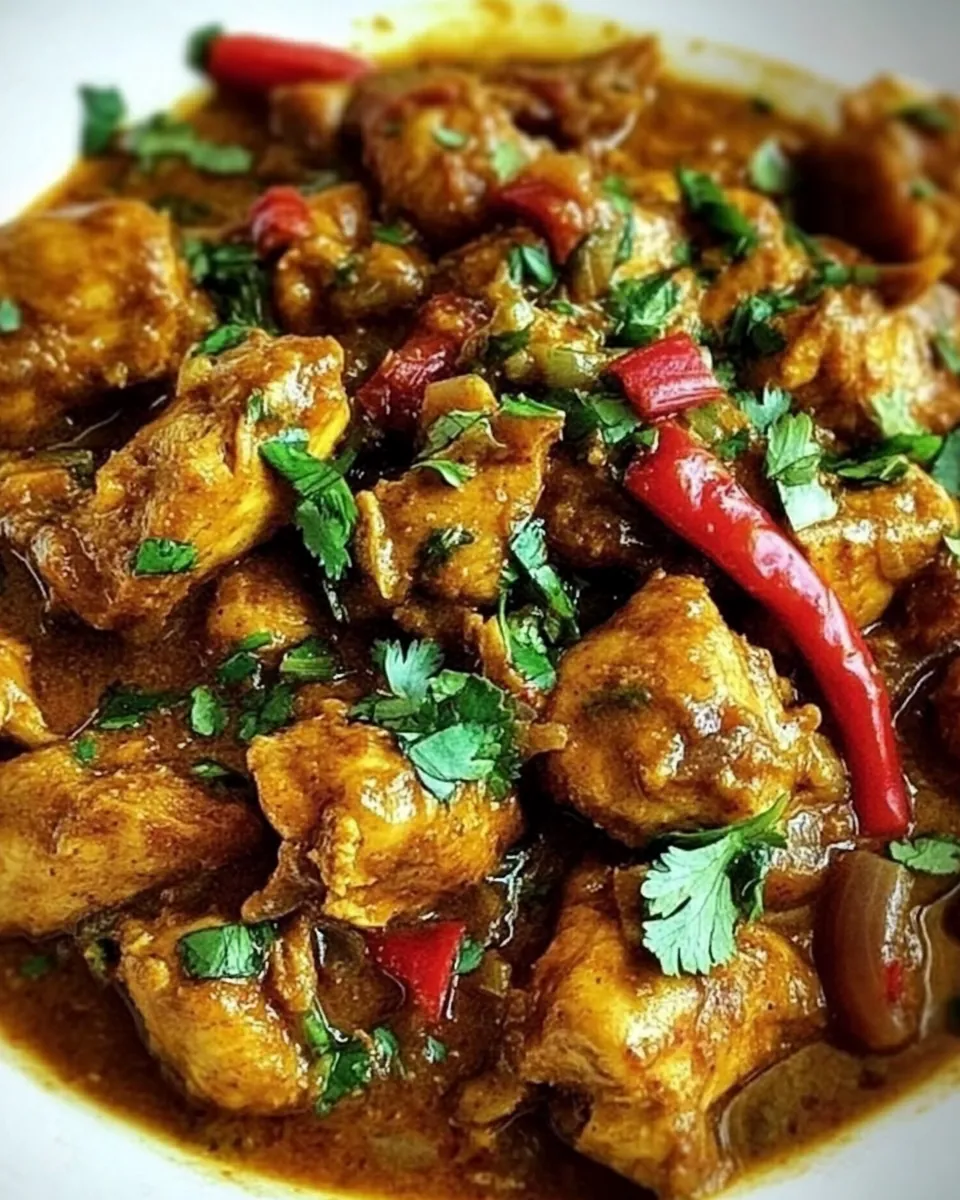 Curried Coconut Chicken