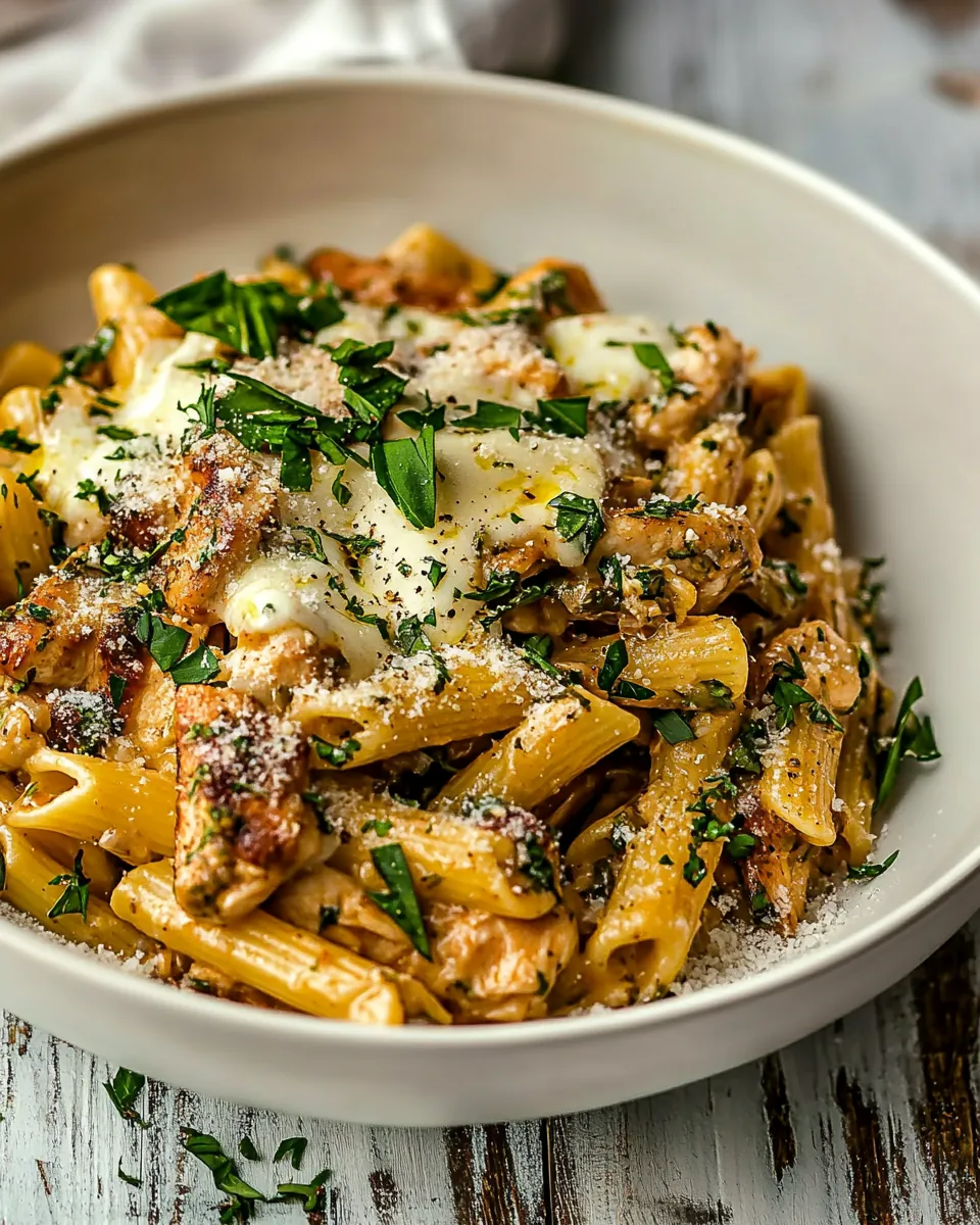 One Pot Marry Me Chicken Pasta