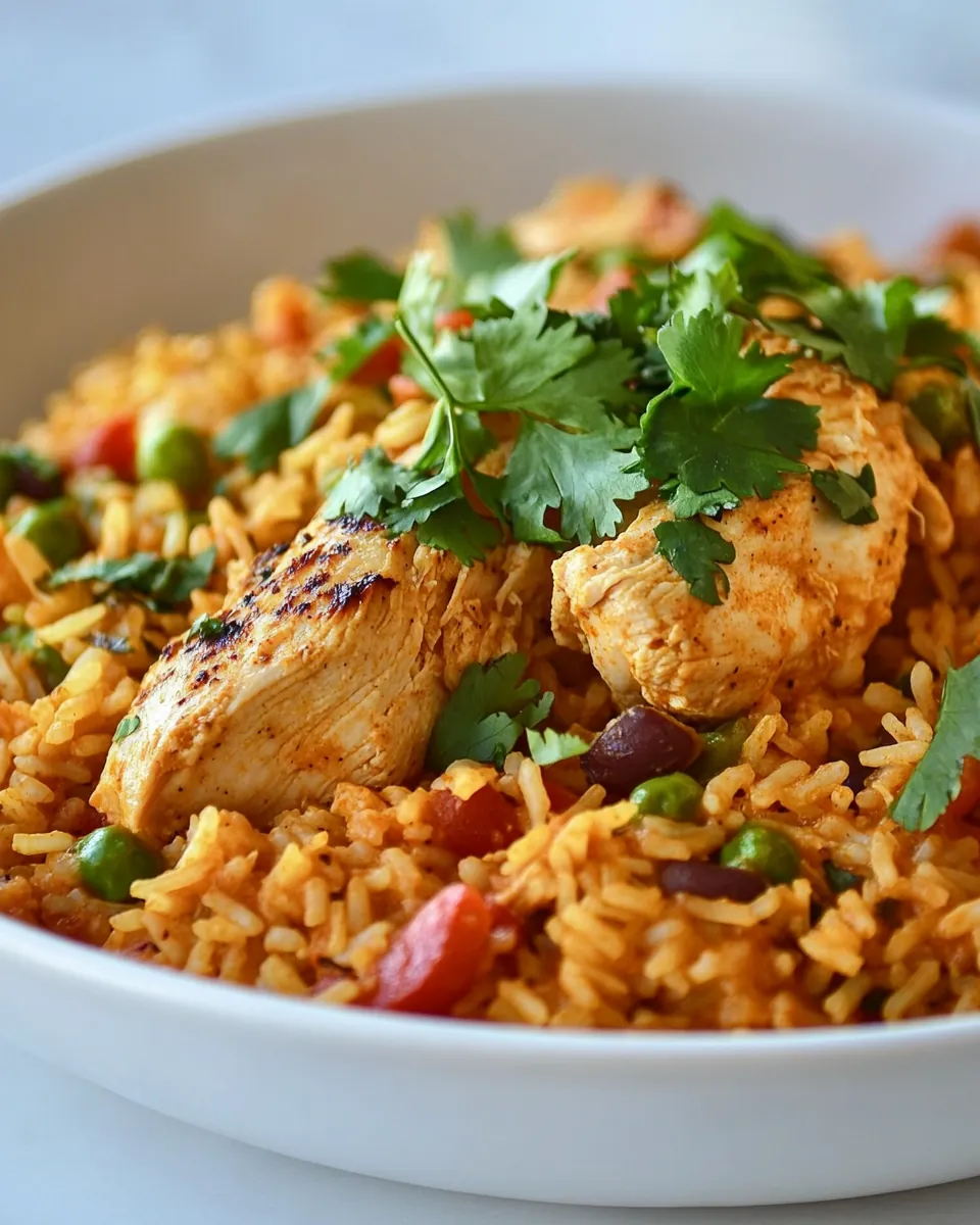 One Pot Mexican Chicken Rice