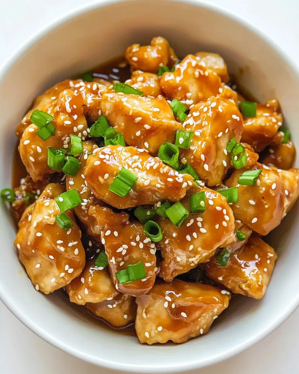 One Pot Sesame Chicken