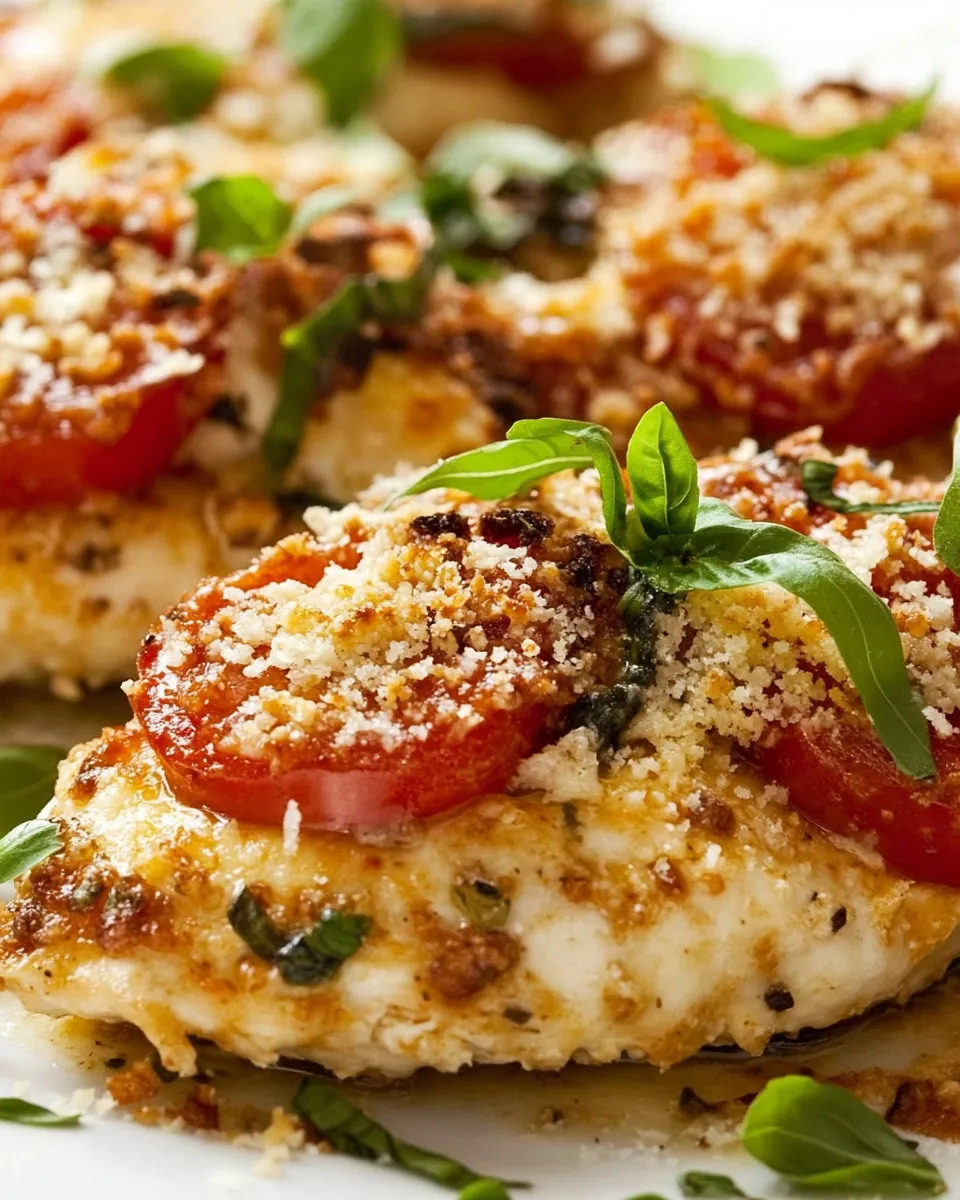 One Skillet Chicken Parmesan