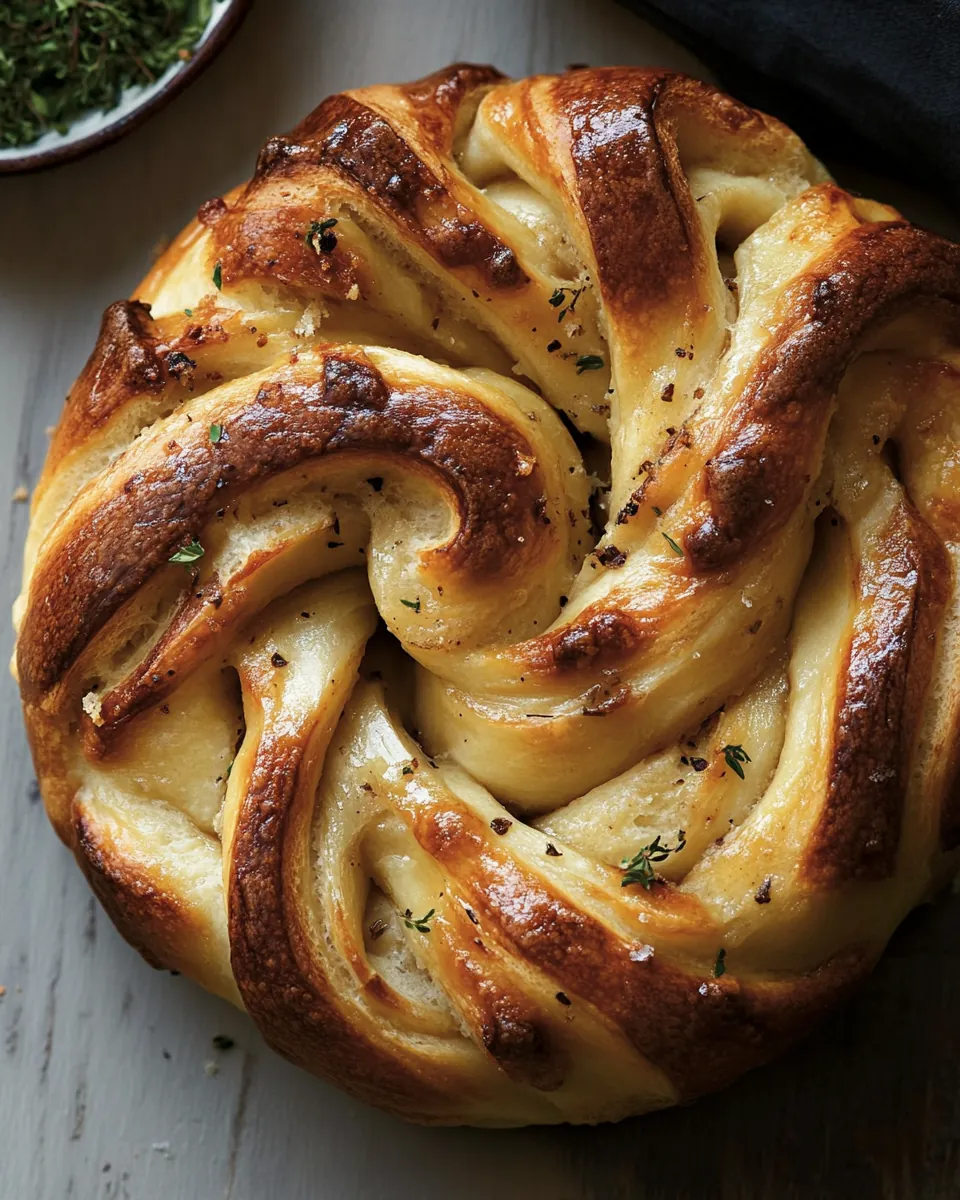 Onion Twist Bread