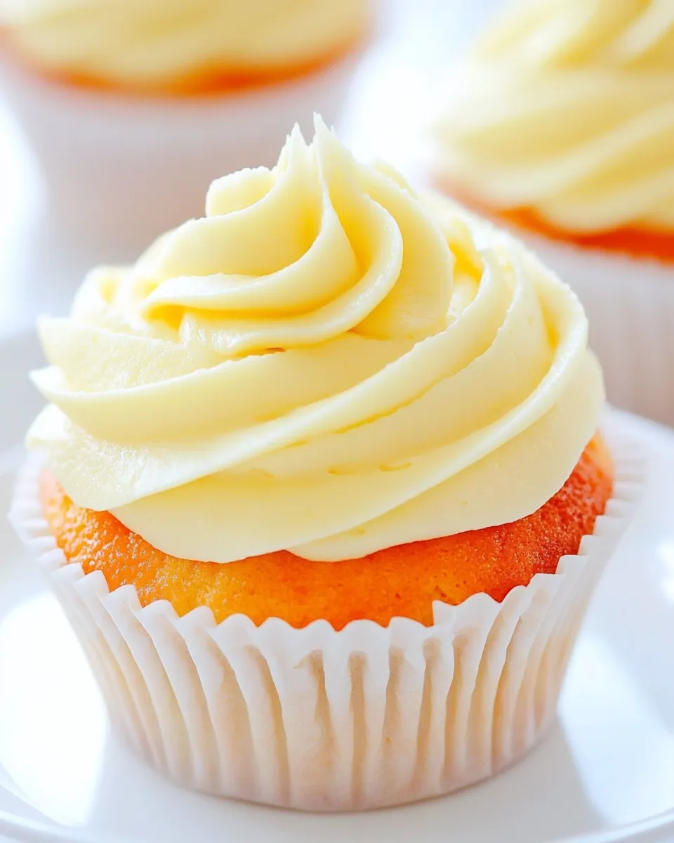 Orange Buttercream Frosting