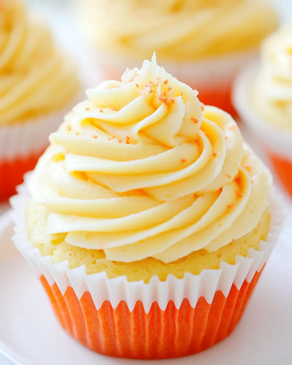 Orange Buttercream Frosting