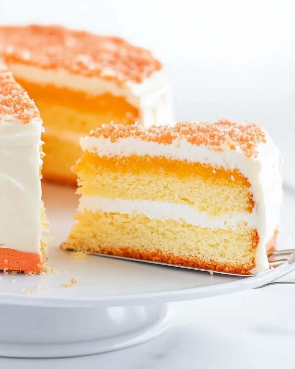 Orange Cream Cake